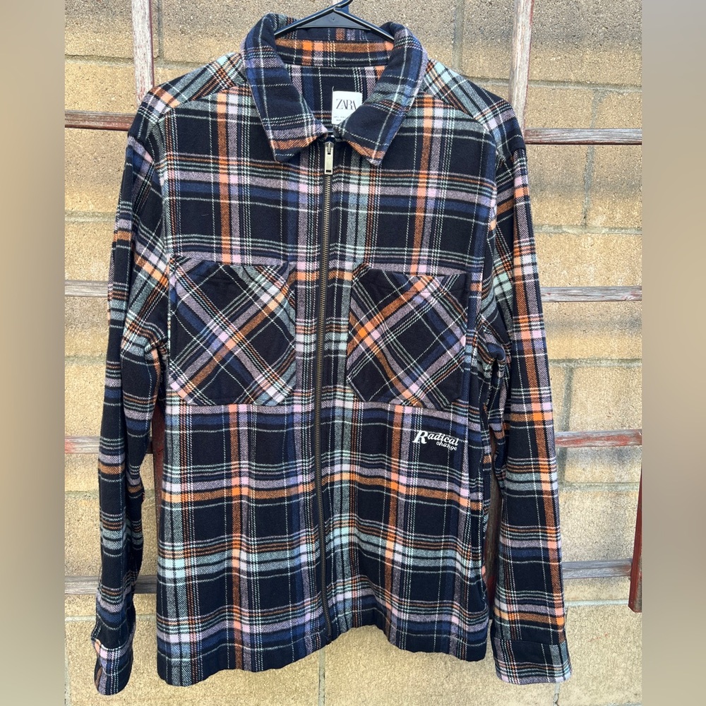 Zara Mens Overshirt Size L
